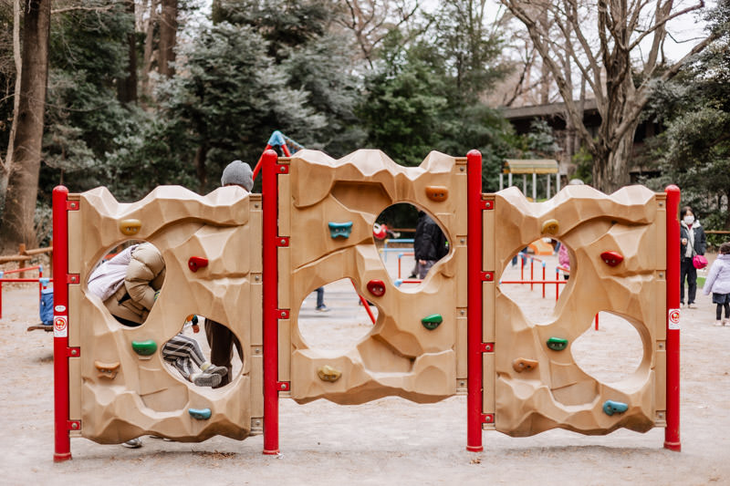 kids playground at Inokashira Park